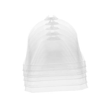 Imagem de FONDOTIN Cobertura de plantas cúpula de umidade de plástico para congelamento Cloche cúpula de jardinagem para controle ideal de luz e fluxo de ar