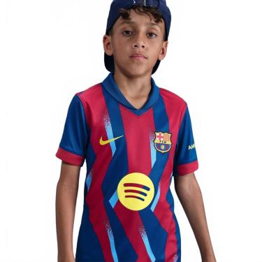 Imagem de Camisa Barcelona Nike IV 2025/26 Torcedor Pro Infantil-Unissex