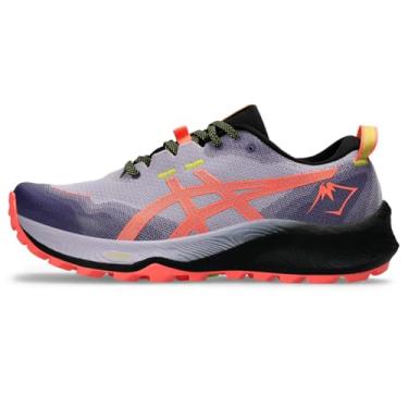 Imagem de ASICS Tênis de corrida feminino Gel-Trabuco 12, Pedra cinza desbotada/coral solar, 41