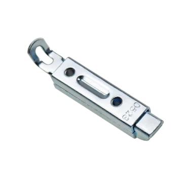 Imagem de Parafuso de bloqueio automático de mola de aço inoxidável ou trava de porta de armário industrial resistente 1 peça (ferro azul zinco)