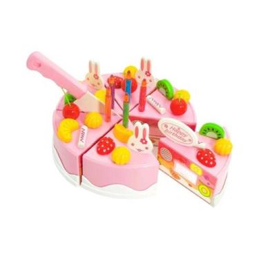 Imagem de Conjunto De Chá Mini Cake DIY Para Meninas, Brinquedo De Cozinha De Fa