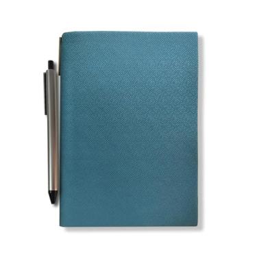 Imagem de Fina Ideia - Caderneta A5 Textura turquesa pautado
