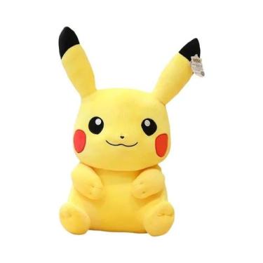 Imagem de Grande Boneco De Pelúcia Pikachu Fofo Anime Pokemon Kawaii Brinquedo M