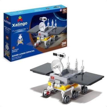 Imagem de Brinquedo De Encaixe Quadrante X Rover Lunar Espacial 200 Peças +De 6 