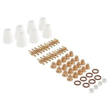 Imagem de Consumiveis corte plasma 58 pc bico curto - V8 BRASIL, U, UNICA