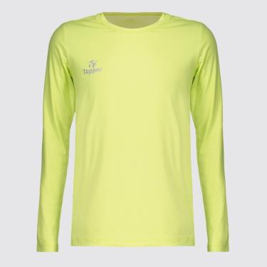 Imagem de Camiseta Térmica Topper Classic UV50 Manga Longa Juvenil-Unissex