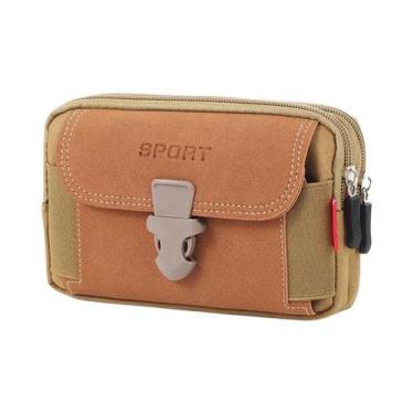 Imagem de Bolsa Tática Masculina Molle Para Cintura, Porta-telefone, Bolsa De Ci