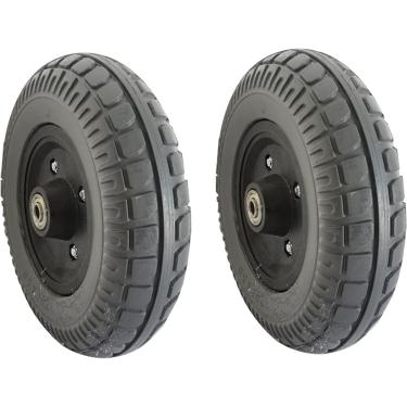 Imagem de Acessórios Para Cadeira De Rodas Elétrica, Pneus De Substituição Para Roda Traseira, Pneus Sólidos, Não Pneumáticos, 8 Polegadas, Dark Gray