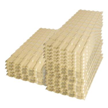 Imagem de Kit Telhas PVC Plan Afort Marfim 2,42x0,88m 6 Ondas - 20 Unidades