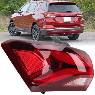 Imagem de Clidr Conjunto de luz traseira de LED compatível com lâmpada traseira externa Chevy Equinox 2022 2023 2024 substitui 85132583 lado do motorista 【Serve apenas para LED Tpye】