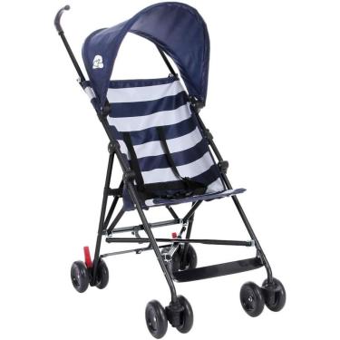Imagem de  Carrinho de Bebê Guarda Chuva Malibu com Cinto 5 Pontos Rodas Duplas Compacto Multi
