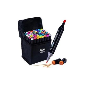 Imagem de Marcador Permanente Masterprint (Touch) Ponta Dupla 48 Cores Mp-622