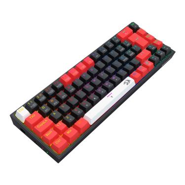 Imagem de Teclado Mecanico Gamer Redragon Castor Pro Rgb Transparent Modelo K631ct-Rgb-Pro