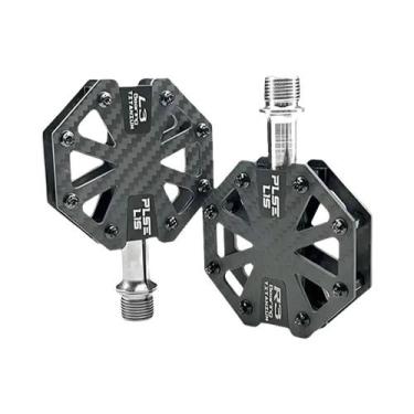 Imagem de Pedal De Bicicleta Ultra Leve Em Fibra De Carbono Com Eixo De Aço De A