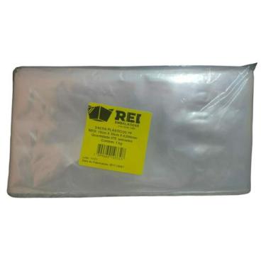 Imagem de Saco plástico transparente PP 15x30x0,006 com 1 KG - ZPP