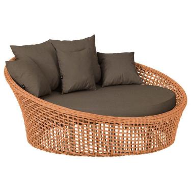 Imagem de Chaise Hungria Pintura Fendi Corda Náutica E9 Trama Original Terra Cota