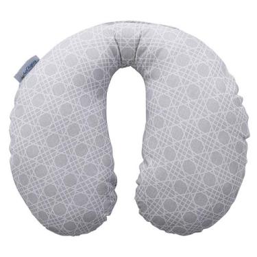 Imagem de Apoio de Pescoço 24 cm x 22 cmx 7 cm Baby Joy, PALHA CINZA