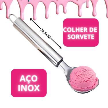 Imagem de COLHER DE SORVETE EM AÇO INOX 20,5 CM XPERT