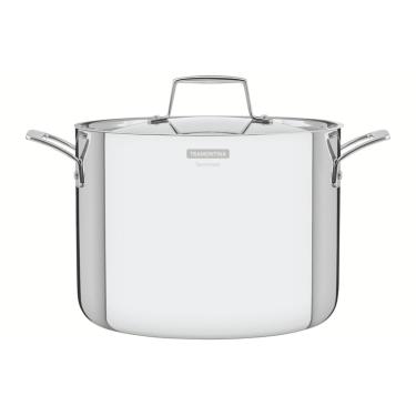 Imagem de Caldeirão Tramontina Grano Inox Corpo Triplo 24cm 7,7L