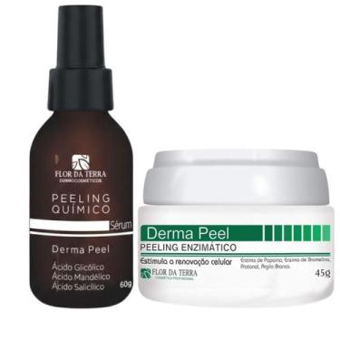Imagem de Kit Peeling Seguro Flor Da Terra Clareador Manchas E Rugas