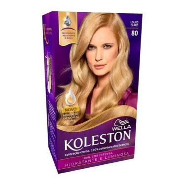 Imagem de Tinta De Cabelo Koleston Wella - NoBrand, Louro Claro