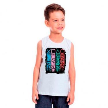 Imagem de Camiseta PLAYSTATION Games Jogos Moda Infantil Roupa Criança 01 - DESI