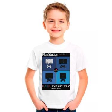 Imagem de Camiseta PLAYSTATION Games Jogos Moda Infantil Roupa Criança 03 - DESI