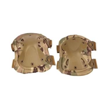 Imagem de Protetores De Joelho E Cotovelo Táticos Camo Unissex Para Homens E Mul