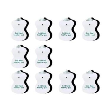 Imagem de Eletrodos De Gel 3.5mm Para Estimulador Muscular Nervoso TENS, Massage