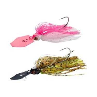 Imagem de Kit De Iscas Artificiais Spinner Bait Multipeso 7g 9g 12g 14g 21g Com 