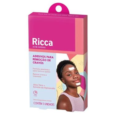 Imagem de Faixa Exterminadora dos Cravos Testa e Queixo Ricca 3un - BELLIZ COMPA