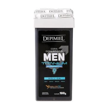 Imagem de Cera Depimiel Roll-on MEN TITANIUM 100g