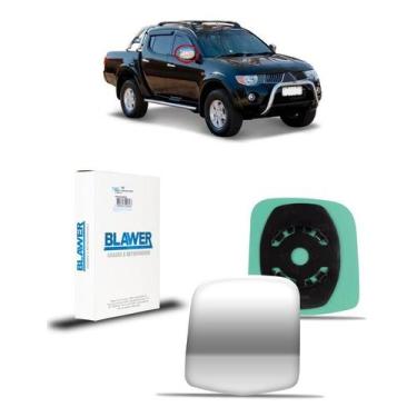 Imagem de Lente retrovisor com base mitsubishi l200 ld direito - BLAWER