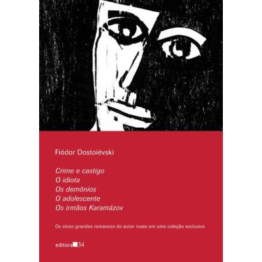 Imagem de Livro - Caixa cinco grandes romances de Dostoiévski
