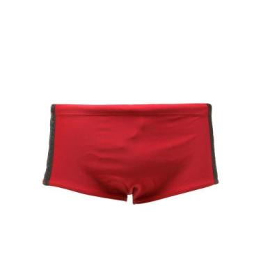 Imagem de Sunga Ellus Lycra Com Recorte, Vermelho, M