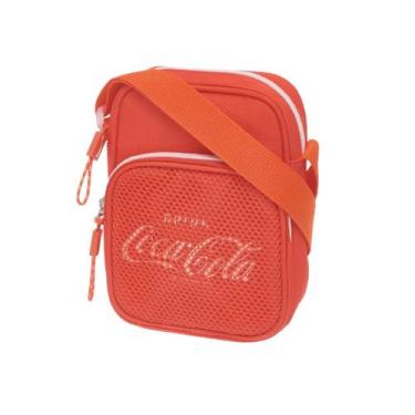Imagem de Bolsa Transversal Coca-Cola Color Trend Adulto Unissex Multicores - Re