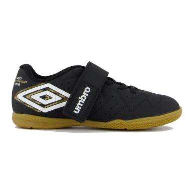 Imagem de Tênis Futsal Umbro Neo Striker Infantil Preto, I34