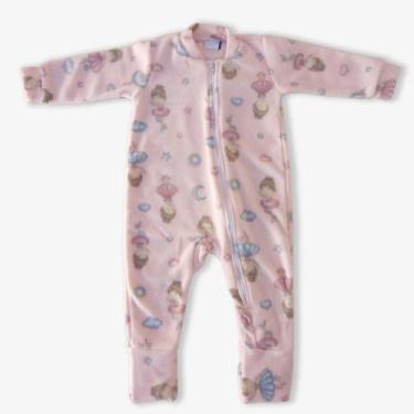 Imagem de Macacão para Bebê de Soft - Sade Fashion, Rosa claro, M