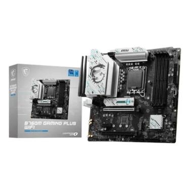 Imagem de Placa Mãe Msi B760m Gaming Plus, LGA 1700, Ddr5, Chipset Intel B760, USB 3.2, Slot M.2 - Micro Atx
