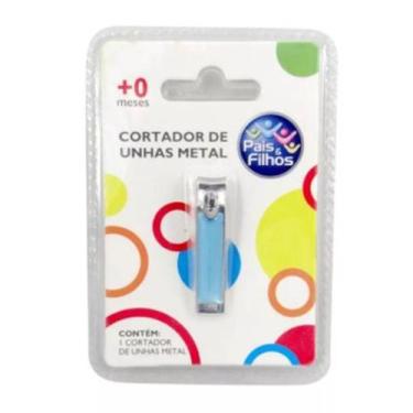Imagem de Cortador de Unhas Metal. Pais&Filhos - Pais e Filhos, Azul