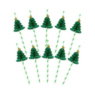 Imagem de Topos De Cupcake De Natal Do Papai Noel 10 Peças Decorações De Bolo De