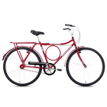 Imagem de Bicicleta Super Forte VB Aro 26 Freios V-Brake Houston, Vermelho