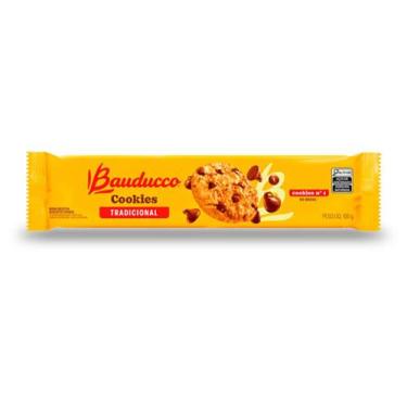 Imagem de Biscoito Cookies Bauducco Tradicional Gotas Chocolate 100g