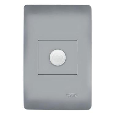 Imagem de Sensor Presença Bivolt Com Placa Linha Habitat Onix - Fame