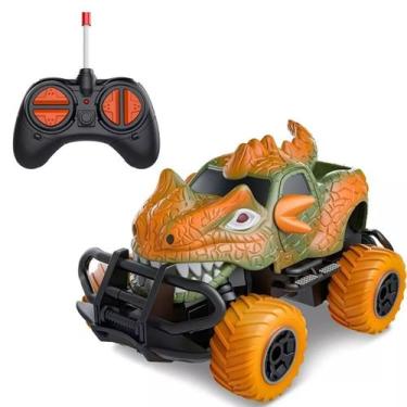 Imagem de Carrinho de Controle Remoto Dinossauro Monster Caminhão 4X4 Cor:Aleató