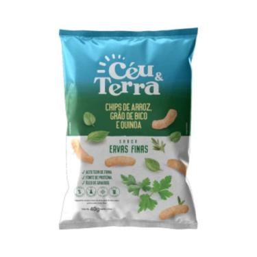 Imagem de Chips De Arroz Ervas Finas Sem Glúten - Céu & Terra 40g