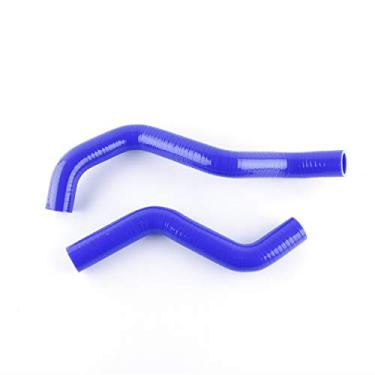 Imagem de LUXERAD Kit de mangueira de radiador de silicone de desempenho de 3 camadas 4,5 mm para TOYOTA ALTEZZA LEXLIS RS200 SXE1 GXE10 99-05 (azul)