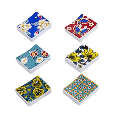 Imagem de Hemoton 6 Unidades Resto De Pauzinho Colher Garfo Resto Descanso De Utensílios De Cozinha Suporte De Descanso De Garfo De Pauzinho Japonês Porta Canetas Cerâmica Desenho Animado