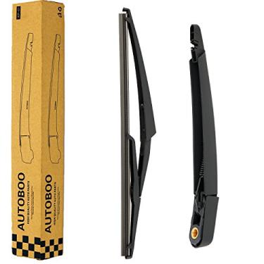 Imagem de Para-brisa traseira com braço para limpador de para-brisa traseiro para Mercedes-Benz ML-class (350) 2007-2015 X164/Gle 2012-2017 X166, lâmina: 12"