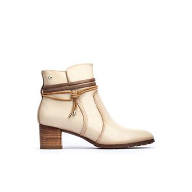 Imagem de PIKOLINOS Bota feminina clássica de cano curto, Marfil, 5.5